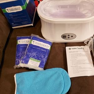 Sundry salon wax warmer with extras